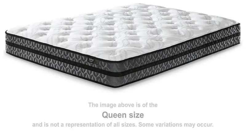 10-Inch Pocketed Hybrid Twin Mattress – White