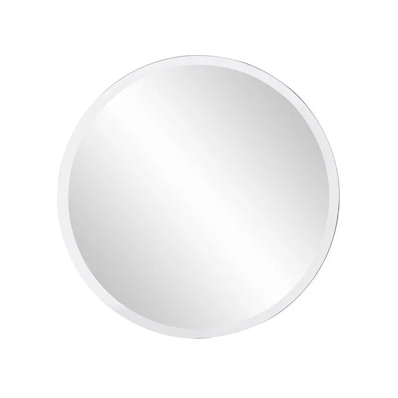 12-Inch Clear Round Unframed Decorative Mirror