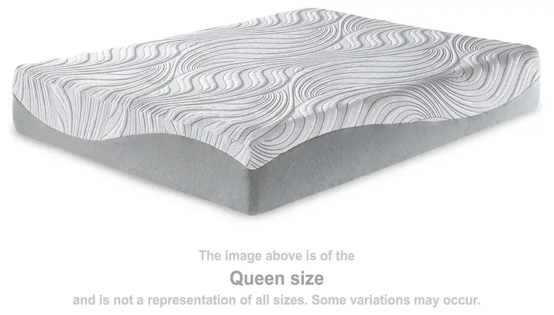 12-Inch Memory Foam White California King Mattress – Premium Thickness
