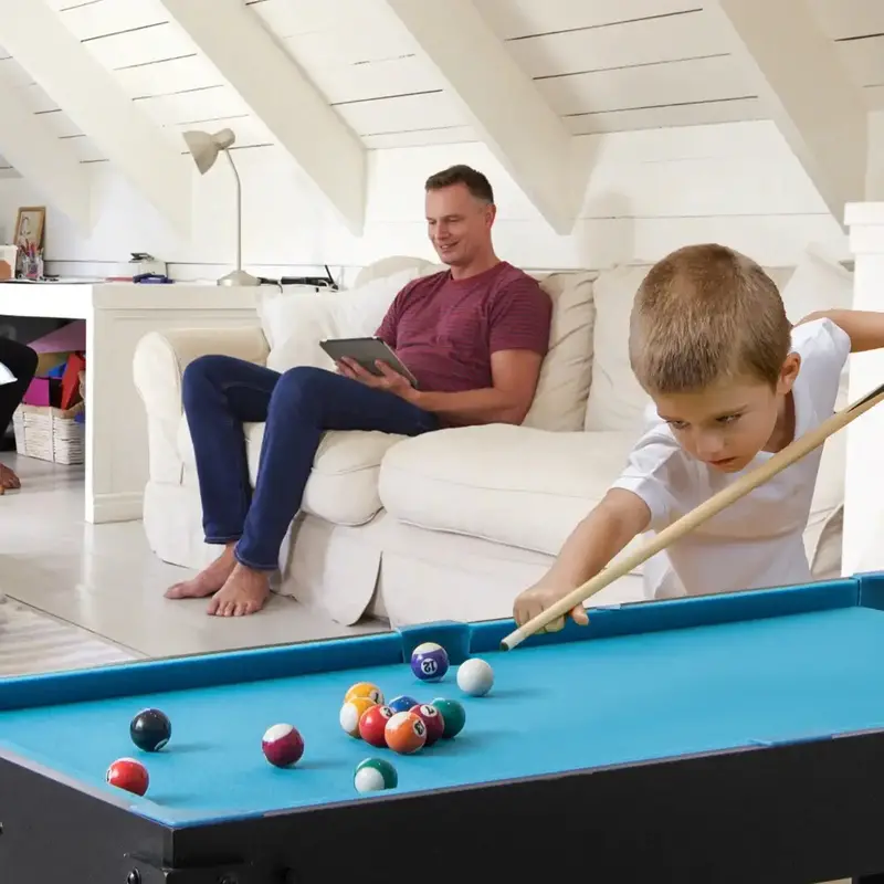 14-in-1 Multi-Sport Game Table – Foosball, Basketball, Billiards, Table Tennis & More by COSTWAY