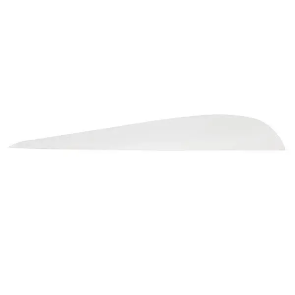 3-Inch Archery Vanes – White, 12-Pack