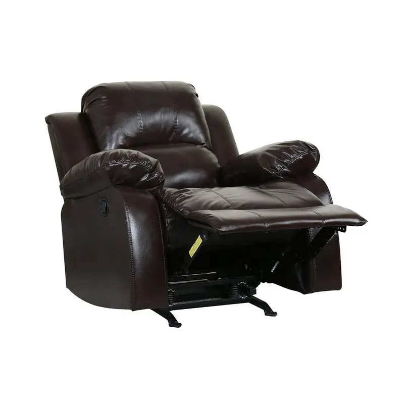 36 x 38 x 40 Inch Brown Accent Chair