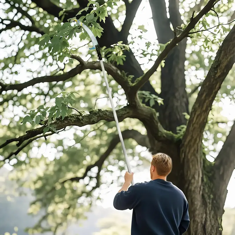 Adjustable Telescopic Tree Pruner – 1.8–2.9m Lightweight Aluminium Pole for Easy High-Reach Trimming | OUTSUNNY