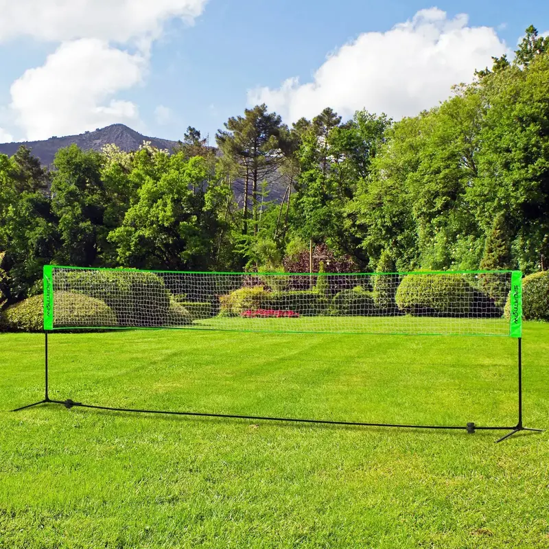 All-in-One Multi-Sport Game Set – Adjustable Badminton, Pickleball & Volleyball Net System