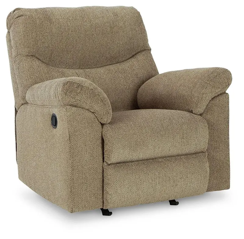 Alphons Briar Recliner – Rustic-Inspired One-Seater