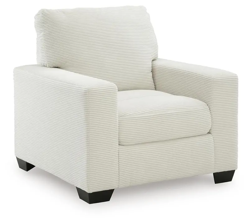 Amesley Ivory Upholstered Accent Chair