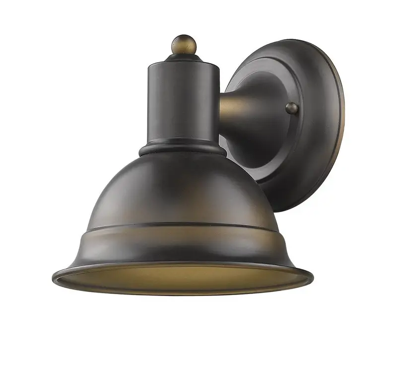 Antique Bronze Aluminum Indoor/Outdoor Wall Sconce