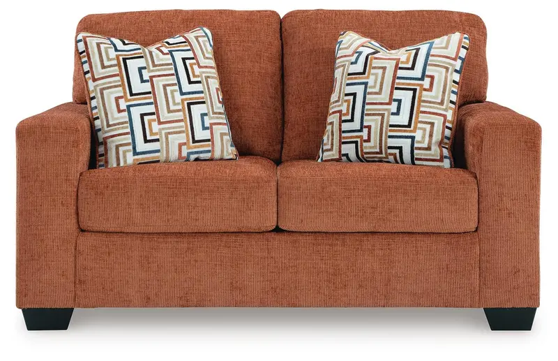 Aviemore Spice Loveseat – Compact Two-Seater Sofa