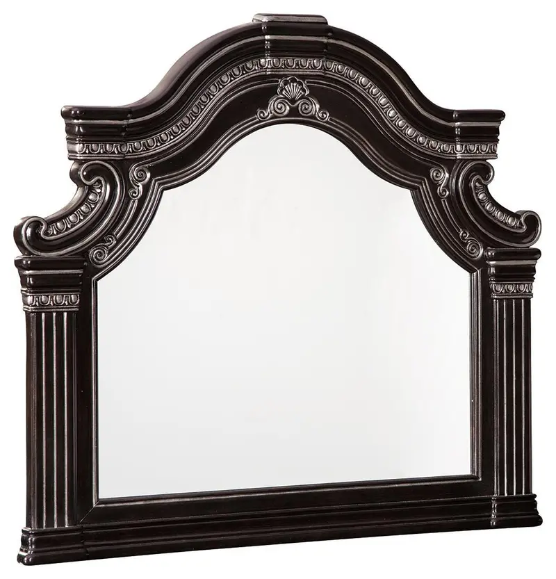 Banalski Dark Brown Bedroom Wall Mirror
