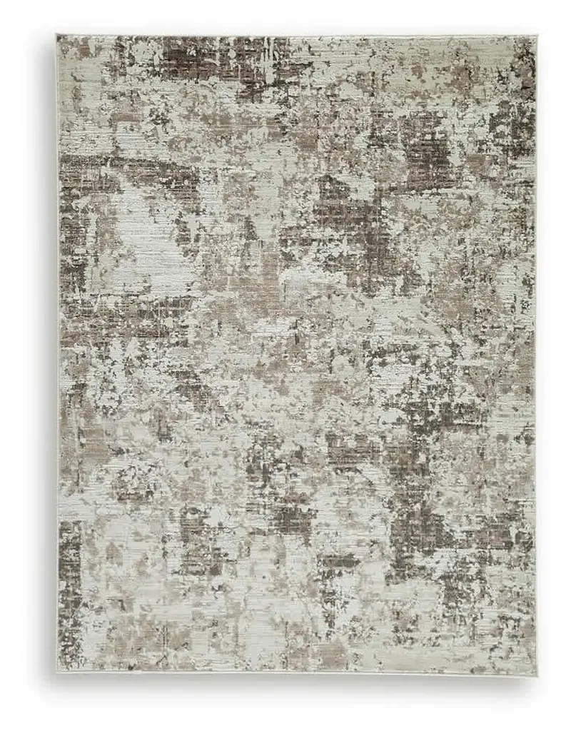 Barricland Multi-Color Abstract Medium Area Rug