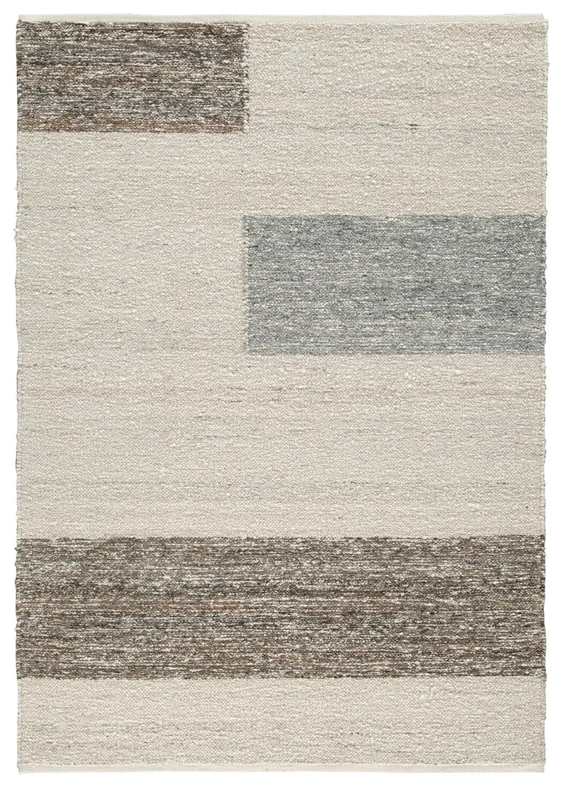 Barus Neutral-Tone Medium Area Rug in Beige Brown and Gray