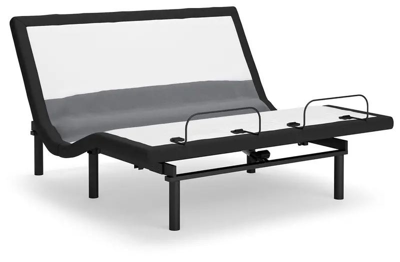 Best Base with Lumbar Support & Built-in Audio – Charcoal Gray California King