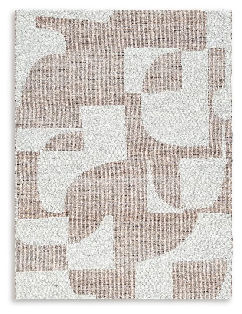 Brynnfield Medium Beige Brown Area Rug