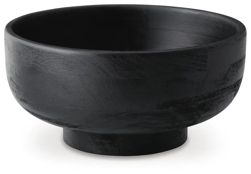 Brynnington Matte Black Ceramic Bowl