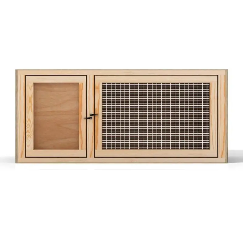 Cambridge Care Home 3ft Hedgehog Hospital Hutch – Indoor Stackable Design