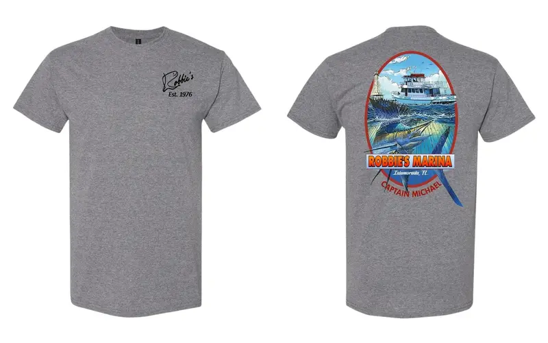 Captain Michael Short Sleeve Cotton T-Shirt