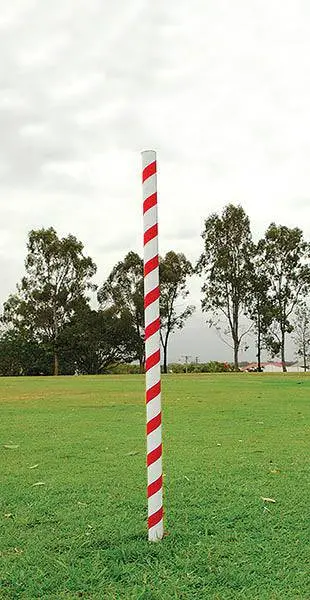 Cardboard Corner Post – Red and White Safety Marker