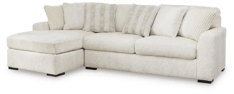 Chessington Ivory 2-Piece Sectional Sofa with Chaise