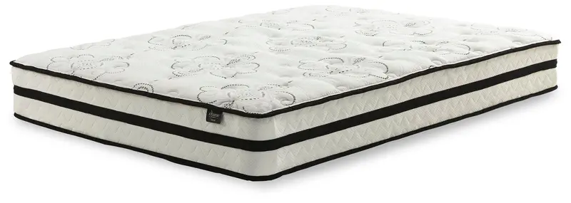 Chime 10-Inch Hybrid Twin Mattress in White