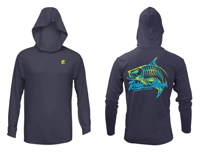 Chrome Tarpon Hooded Performance Pullover