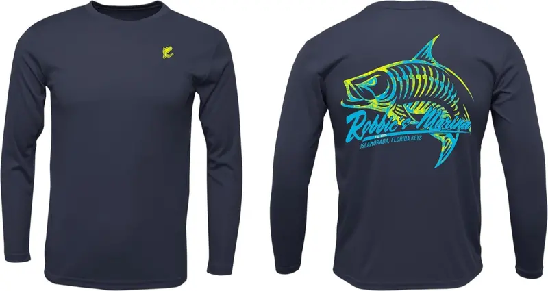 Chrome Tarpon Long Sleeve Performance Shirt