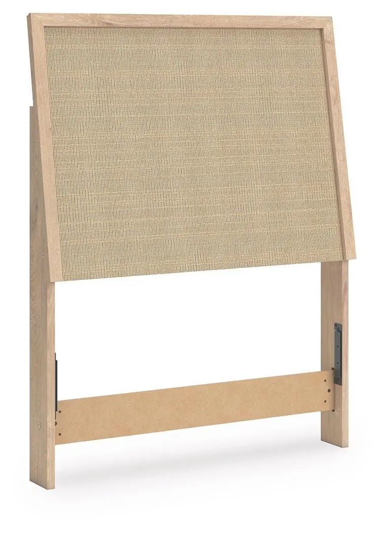 Cielden Two-Tone Twin Panel Headboard