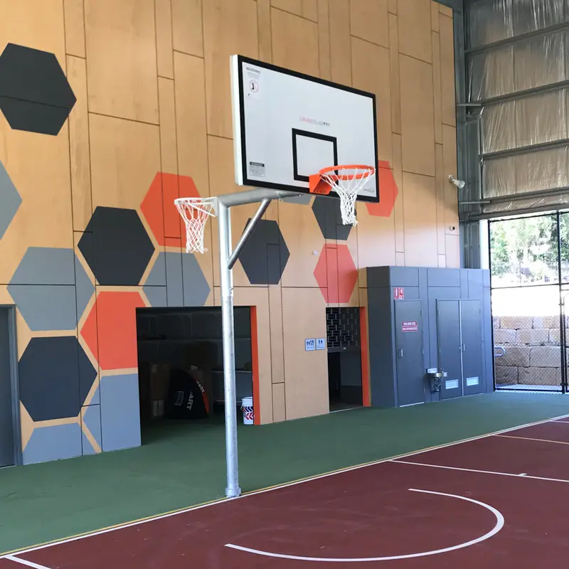 Competition-Grade Basketball Tower System