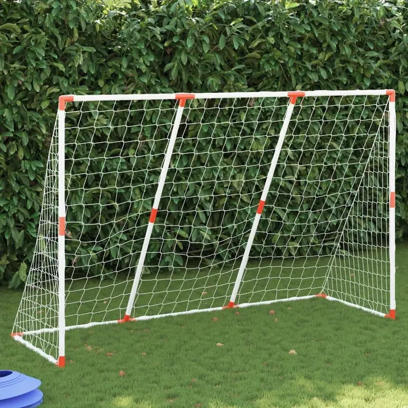 Convertible Kids Football Goal Set – 184 x 124 cm (Single Large or Dual Small)