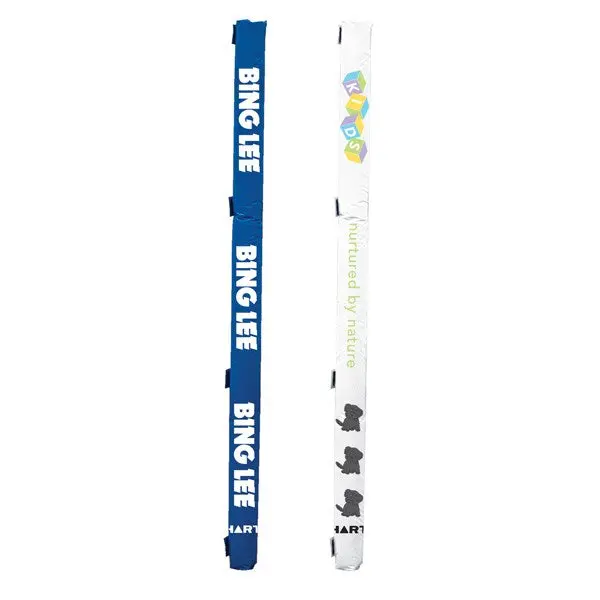 Custom-Printed 25mm Flat Netball Post Pads – Pair (HART Club Series)