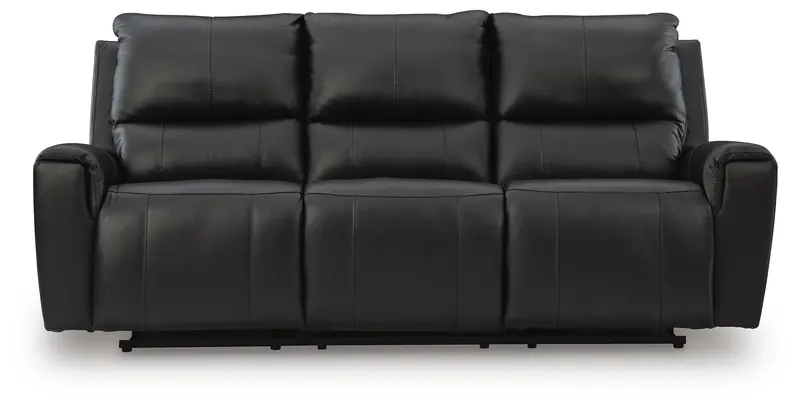 Danemere Black Power Reclining Sofa