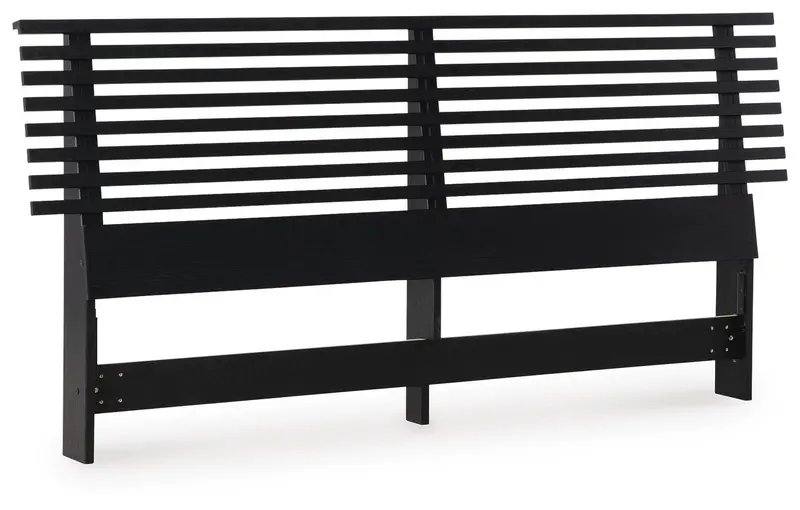 Danziar Black Full Slat Headboard
