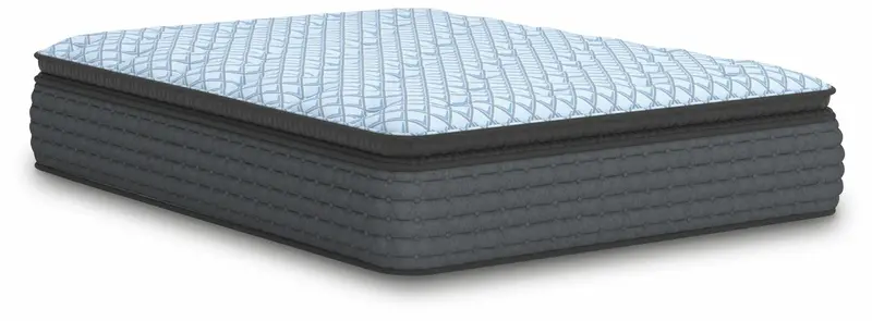 Destin Cove Plush Blue California King Mattress – Pressure-Relieving Foam Core