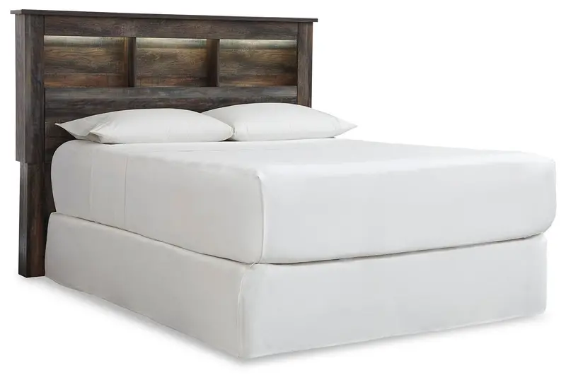 Drystan Multi-Functional Queen Bookcase Headboard