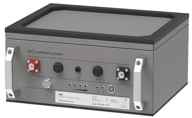 ePropulsion E40 LiFePO4 Battery – 2 kWh, 48V Compact Power Unit