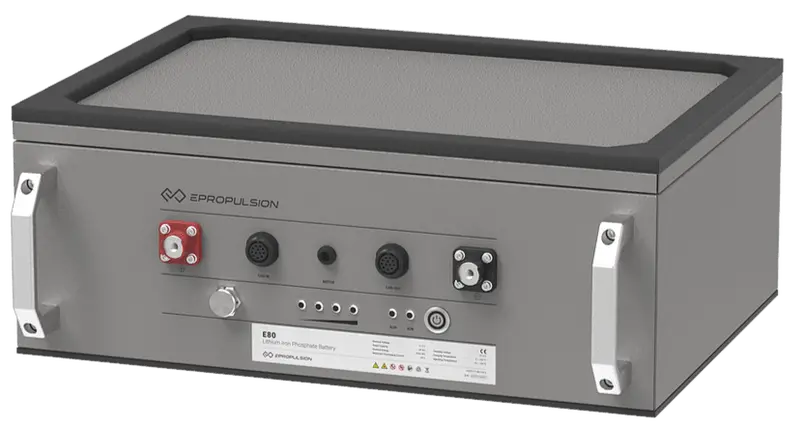 ePropulsion E80 LiFePO4 Battery – 4.1 kWh, 48V Marine Energy Storage