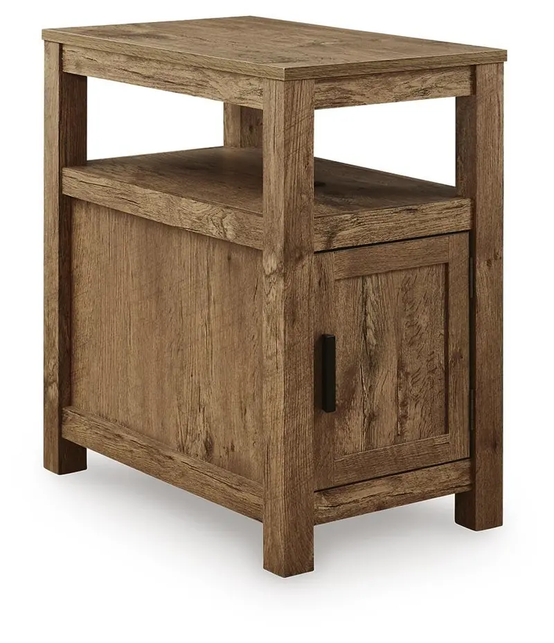 Fendenmore Brown Chair-Side End Table with Storage