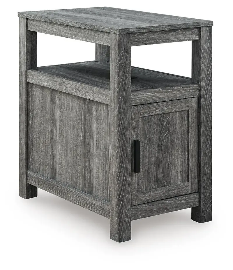 Fendenmore Two-Tone Brown-and-Gray Nightstand-Style End Table