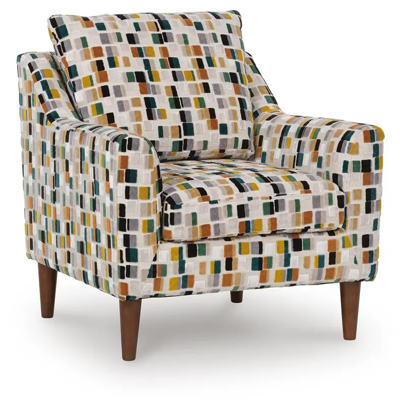 Fenna Multi-Color Patterned Accent Chair