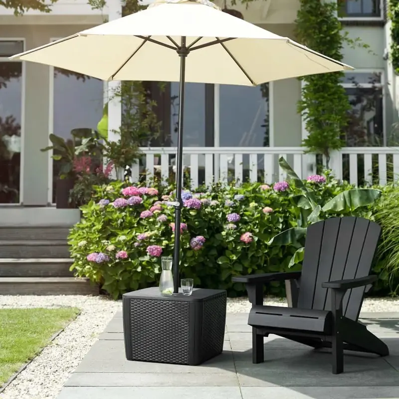 Graphite Adirondack Lounge Chair ‘Troy’
