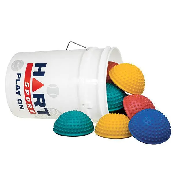 HART Bucket of Foot Pods – Color-Coded Agility & Coordination Markers