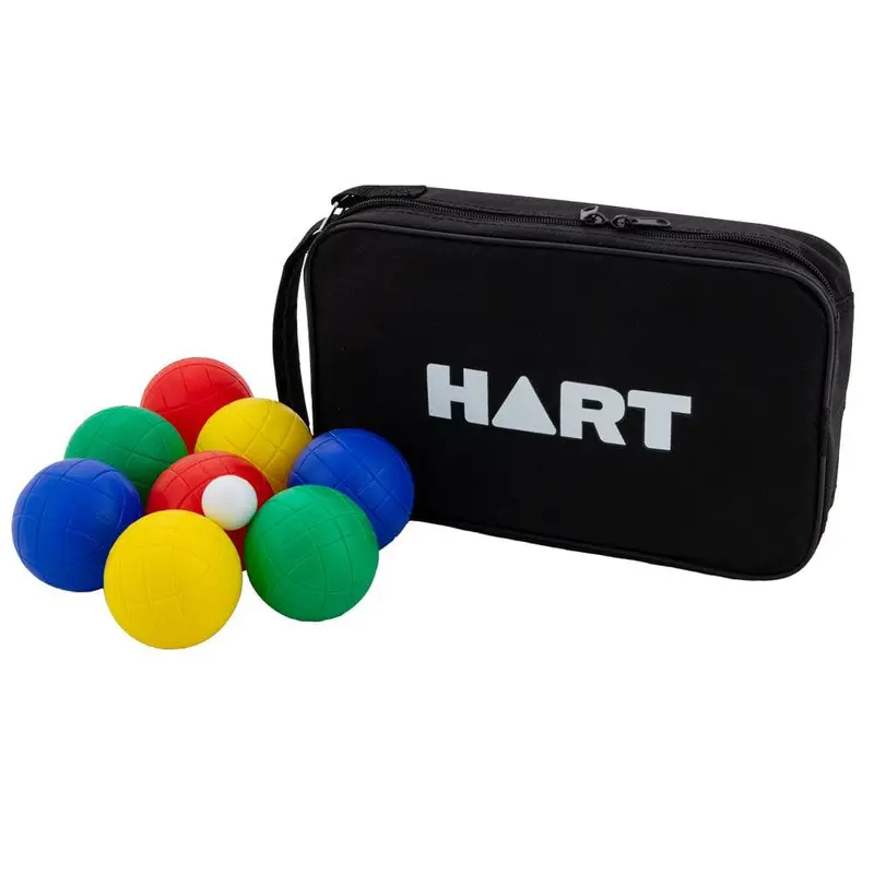HART Compact Small-Scale Bocce Ball Set for Backyard Play