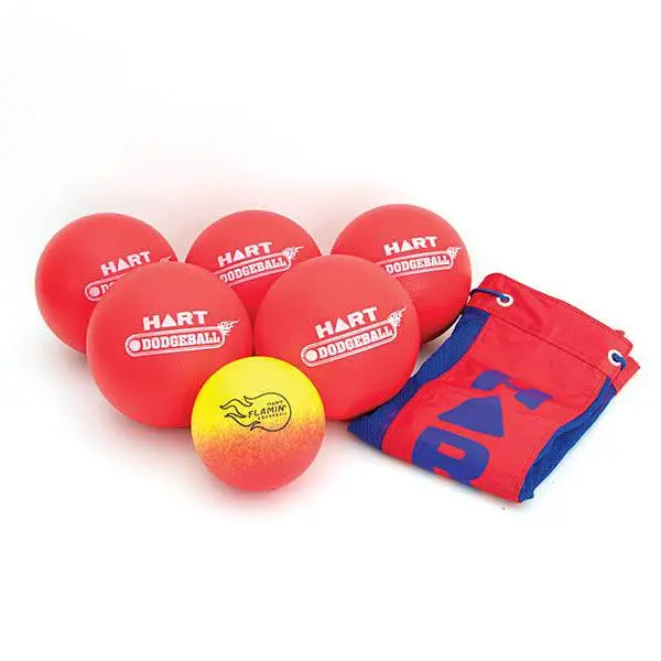 HART Flamin’ Dodgeball Pack – High-Visibility Foam Set