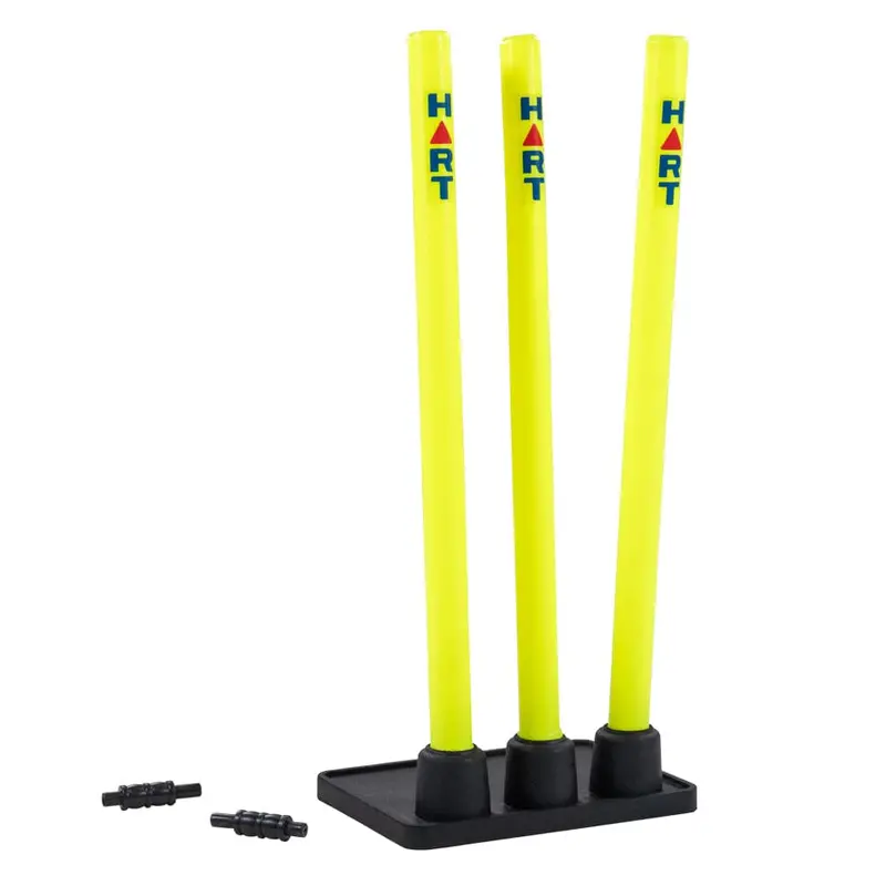 HART Flexible Base Cricket Stump Set for Grass or Turf