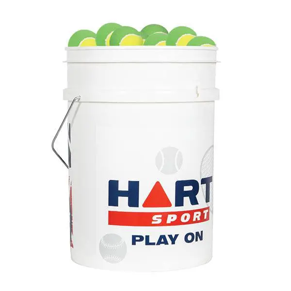 HART Low-Compression Tennis Balls – 6-Pack Yellow/Green (Beginner-Friendly)