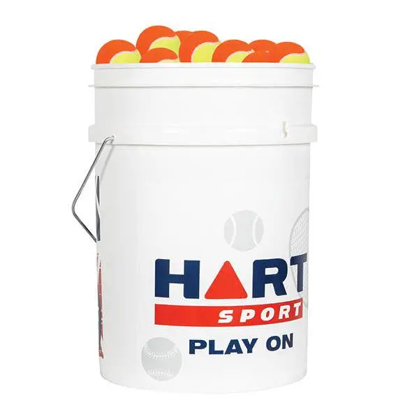 HART Low-Compression Tennis Balls – Yellow & Orange Combo Pack