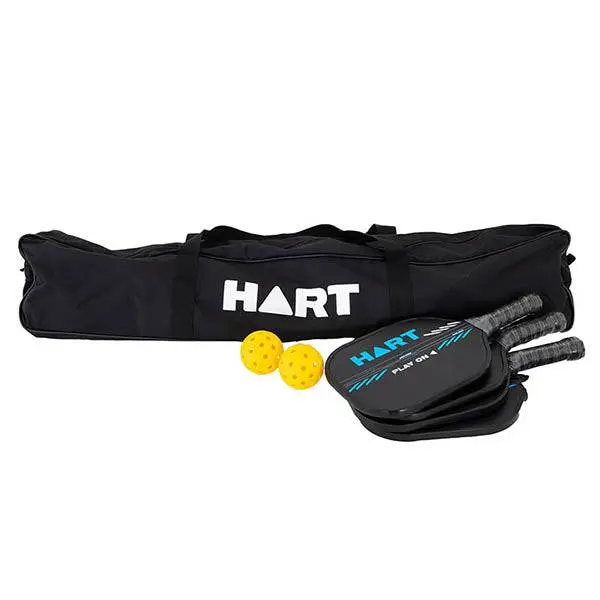 HART Pickleball Starter Kit – Paddles, Balls & Carry Bag