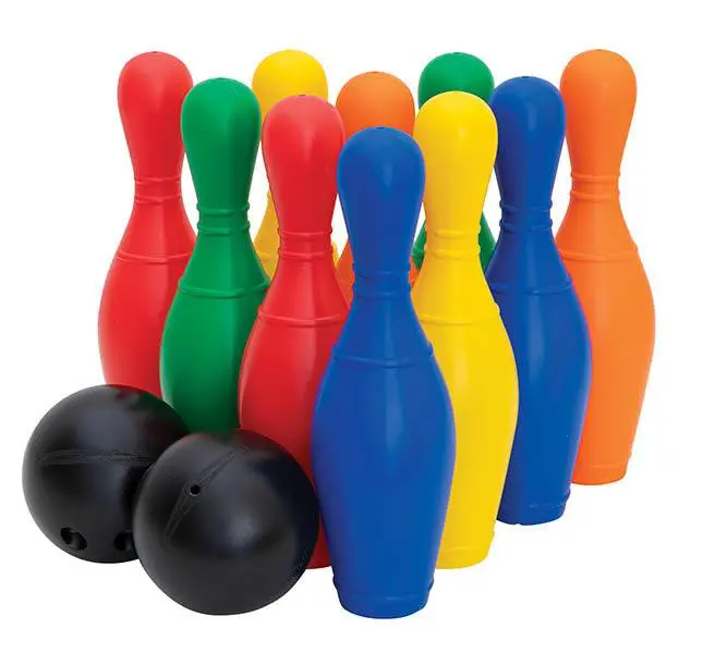 HART Plastic Bowling Set – 10-Pin Kids’ Game Kit
