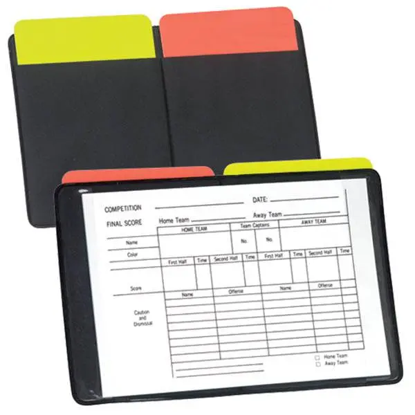 HART Referee Card Set with Durable Wallet Case