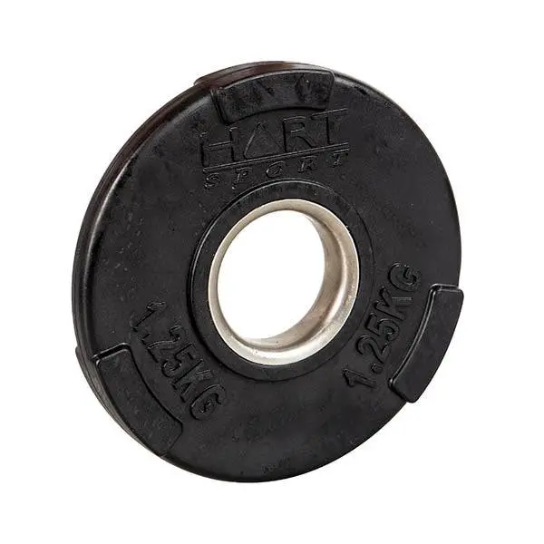 HART Rubber-Coated Olympic-Sized Weight Plates