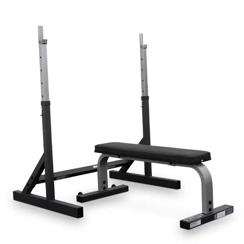 HART Squat Stand and Flat Bench Combo for Strength Training